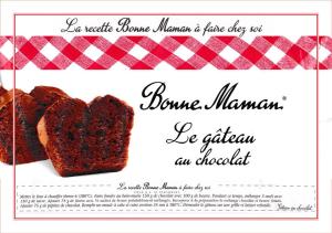 Le Gâteau au Chocolat Bonne Maman 